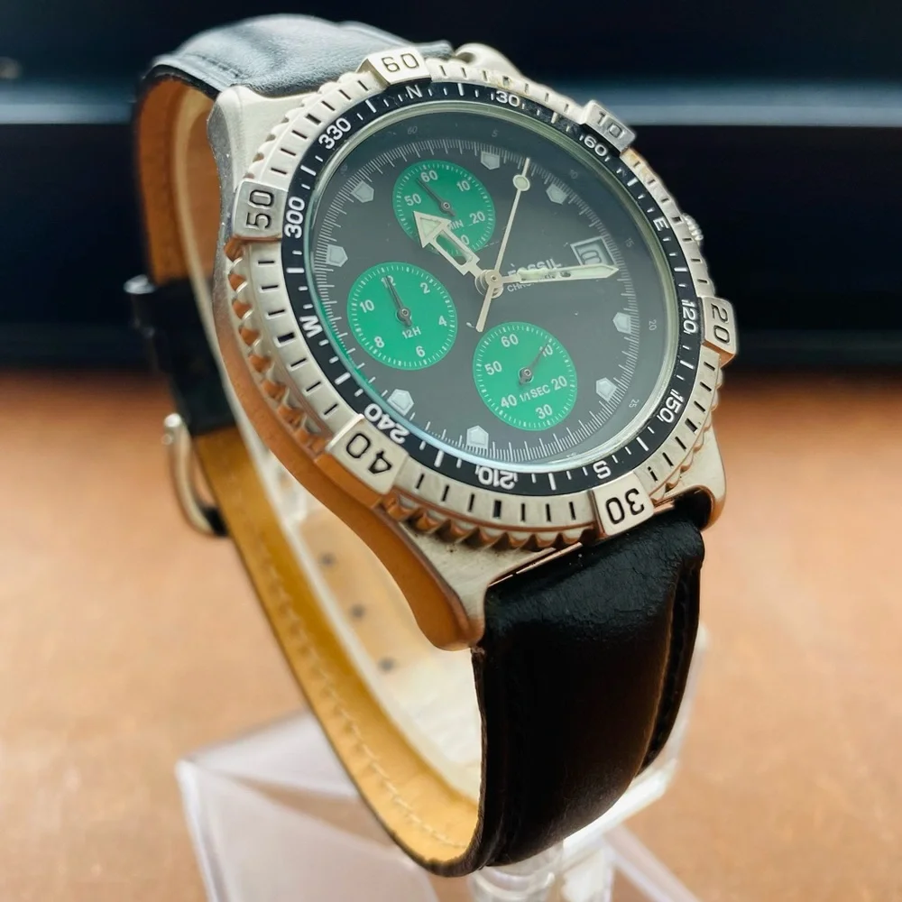 1996 FOSSIL CHRONOMASTER WATCH CH-2242